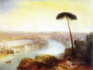 Rome from Mount Aventine Romantic Turner Oil Paintings
